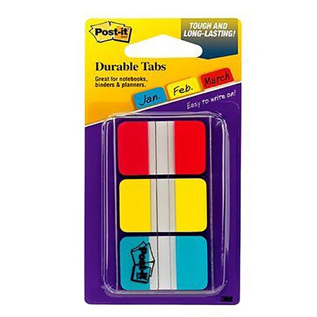Post-It Post-It Tab Rd/Yl/Bl3Pk 686-RYBT